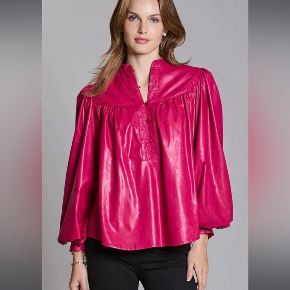 Tyler Boe hot pink top, EUC only worn twice.